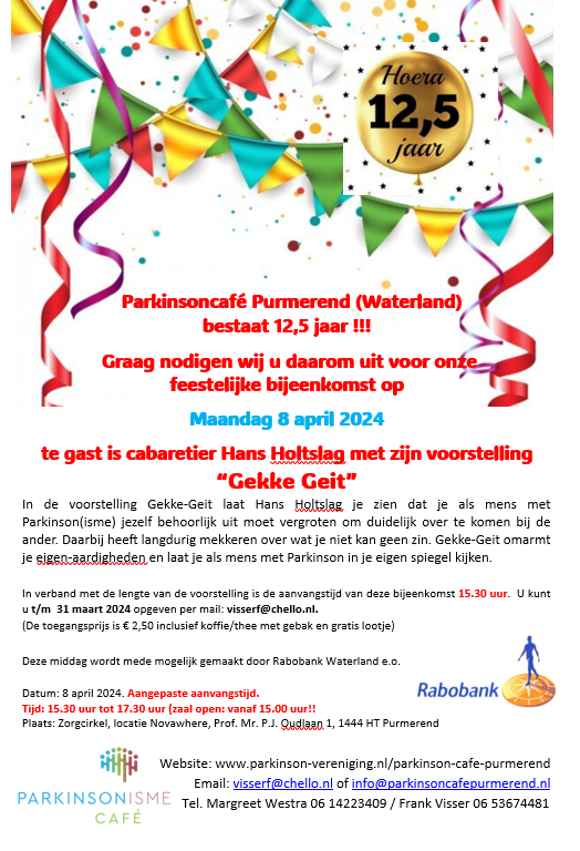 8 april uitnodiging