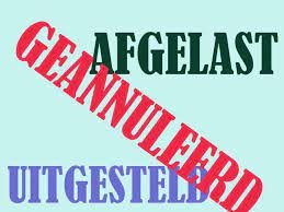 afgelast