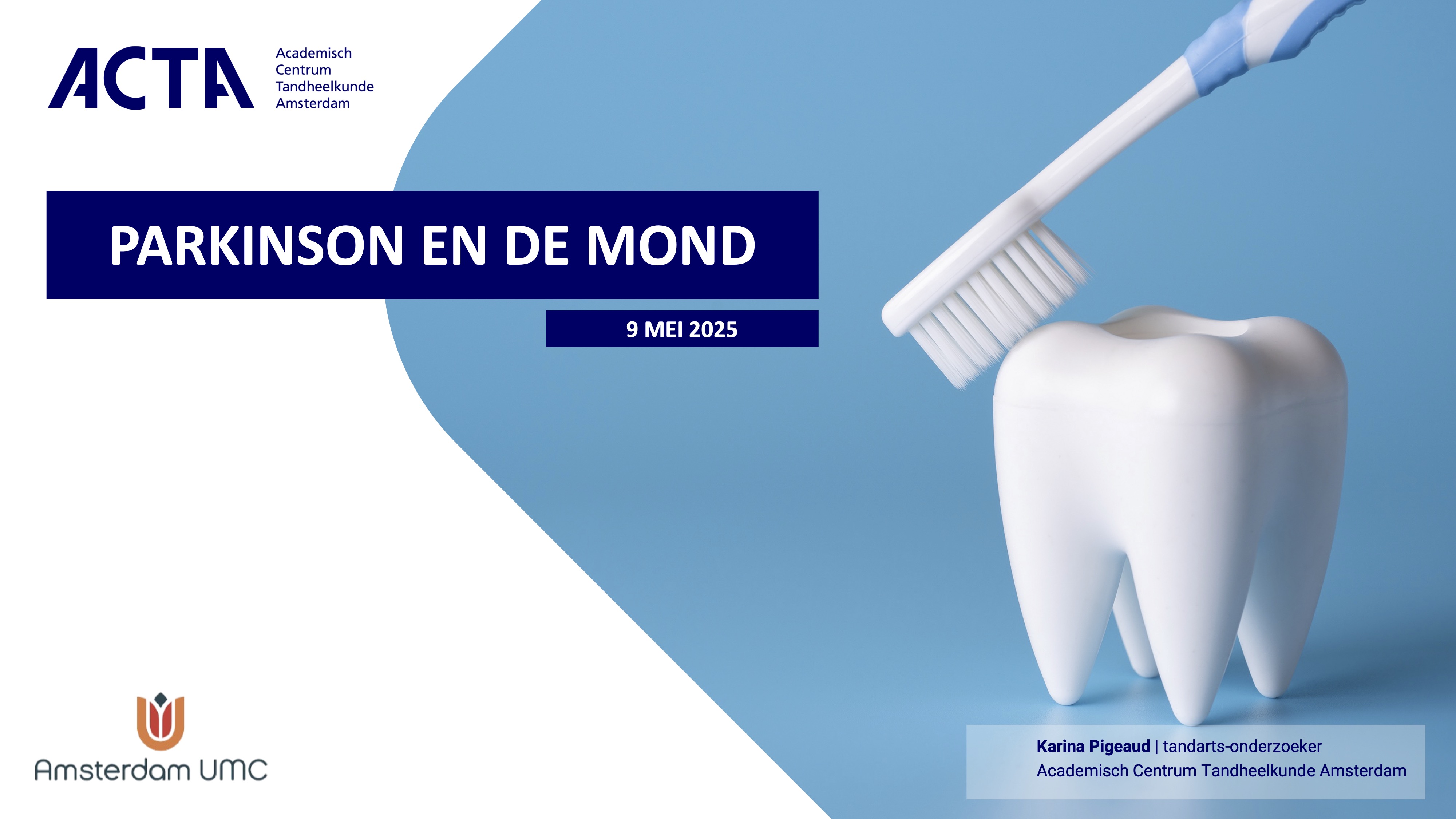 Parkinson en de mond